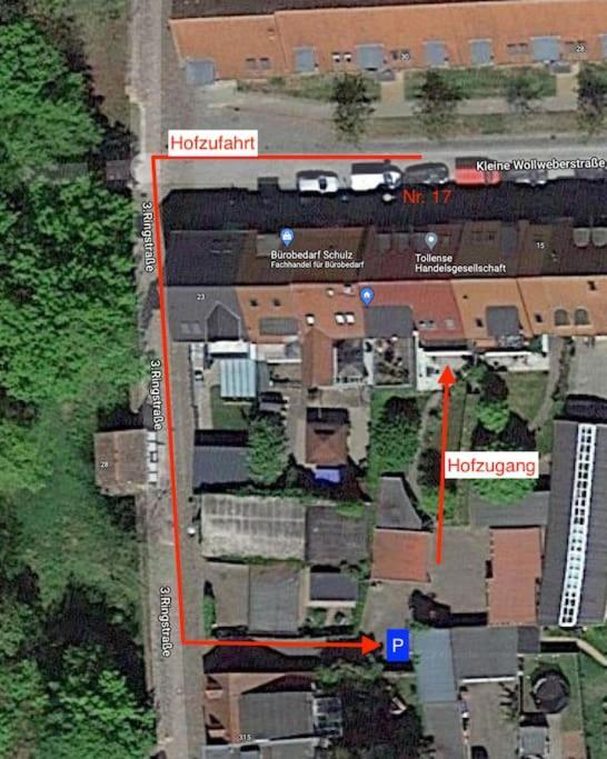 Freundliche Wohnung Mit Parkplatz Und Terrasse Neubrandenburg Exteriér fotografie